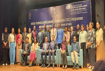 ICSI विदेश मंत्रालय के तत्वावधान में ITEC कर रहा है 16 देशों के प्रतिनिधियों के लिए इमर्सिव लर्निंग प्रोग्राम आयोजित