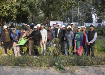 मर्चेंट्स चैंबर ऑफ कॉमर्स एंड इंडस्ट्री ने MCCI ट्री प्लांटेशन ड्राइव का किया आयोजन