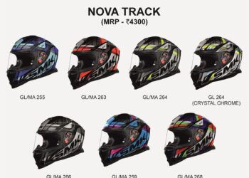 SMK हेलमेट्स ने NOVA Track और NOVA Super लॉन्च किए