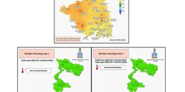 पश्‍च‍िम बंगाल के कुछ जिलों में रविवार से गरज के साथ हो सकती है बारिश : आईएमडी